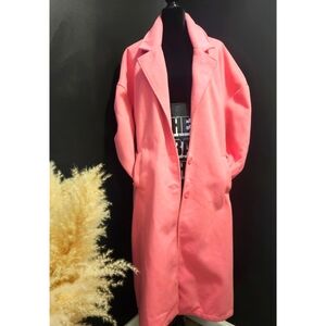 💕 Pink Fashion Nova Coat- Medium